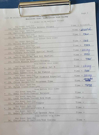 Open Draw Pg 2