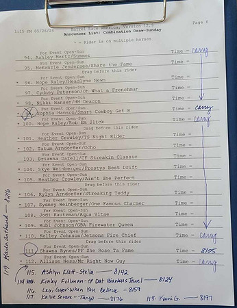 Open Draw Pg 6